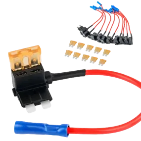 10Pcs Standard Add-A-Circuit Fuse Adapter