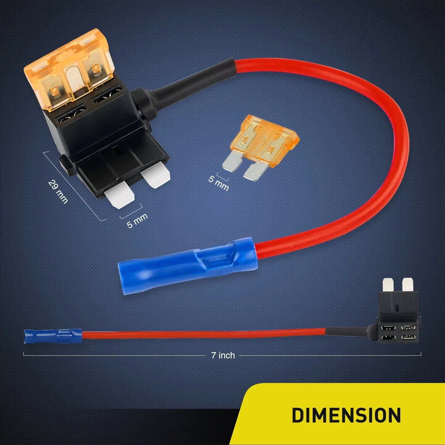 10Pcs Standard Add-A-Circuit Fuse Adapter