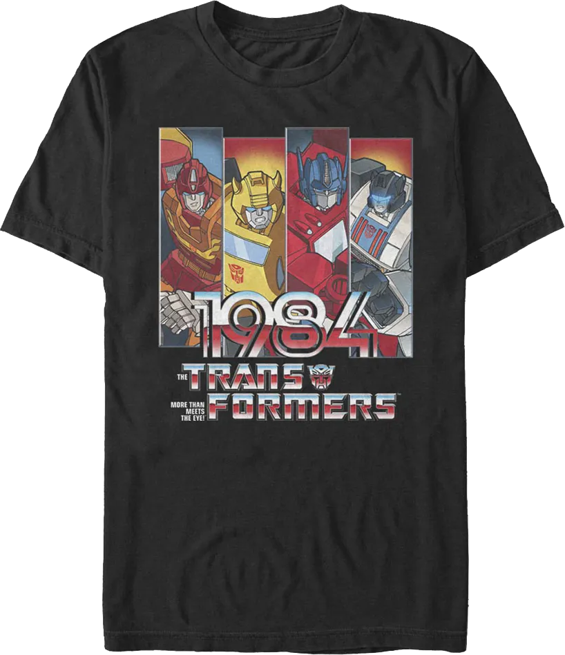 1984 Autobots Transformers T-Shirt