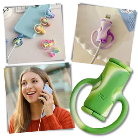 2 in 1 Silicone Cable Winder: