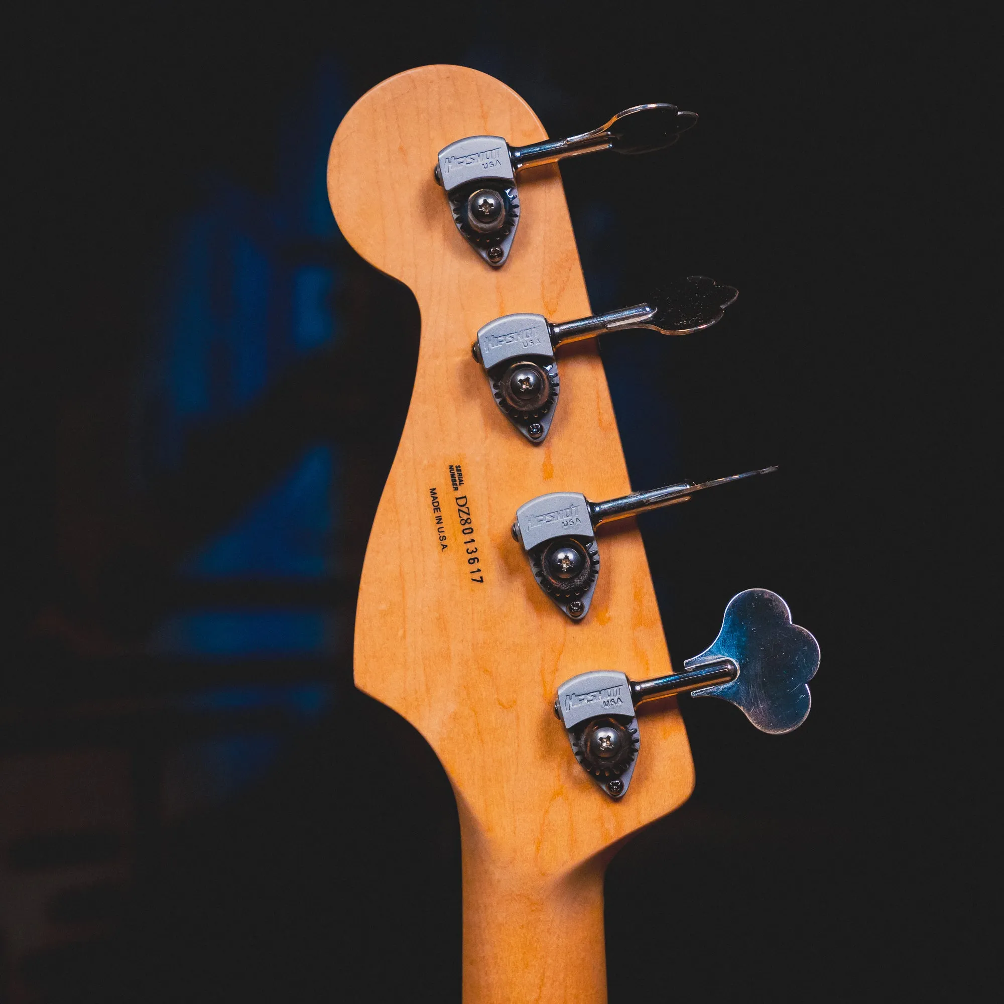 2008 Fender American Deluxe Jazz Bass Guitar, Tobacco Sunburst w/ OHSC - Used