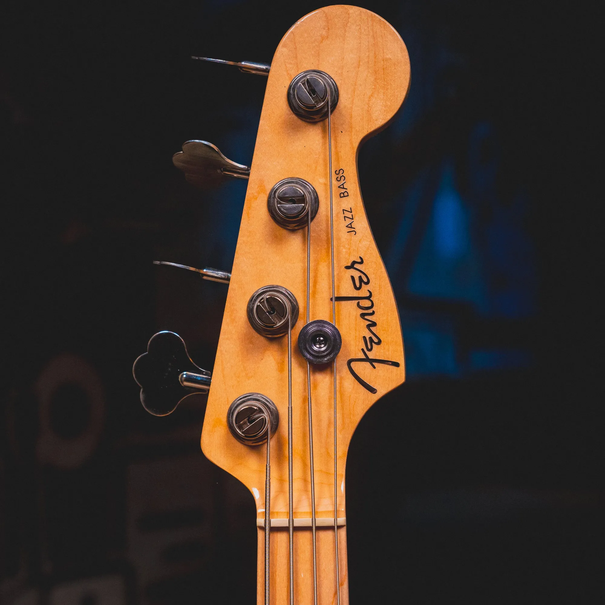2008 Fender American Deluxe Jazz Bass Guitar, Tobacco Sunburst w/ OHSC - Used
