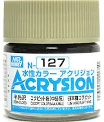 Acrysion N127 - Cockpit Color Nakajima (Semi-Gloss/Aircraft)