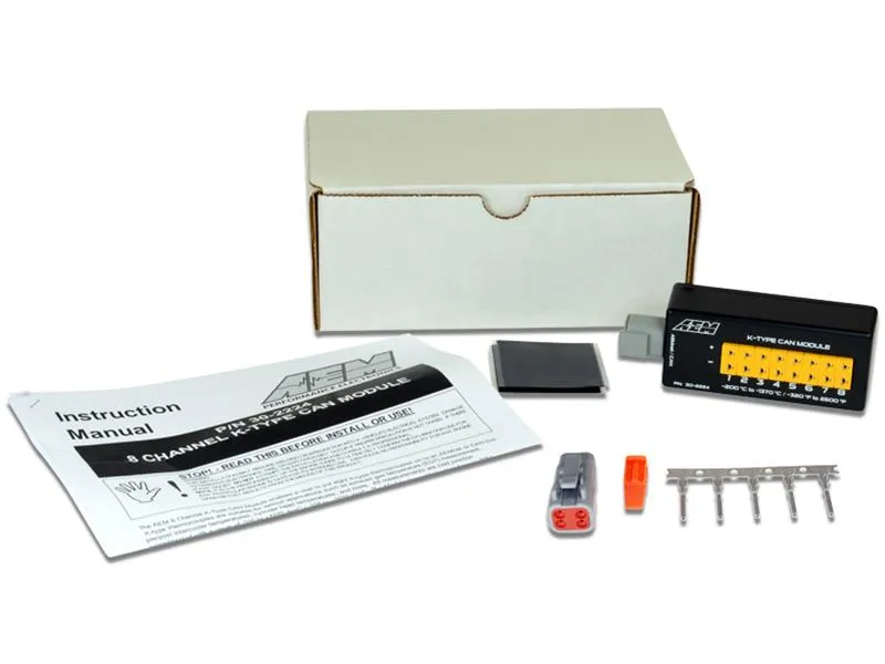 AEM Electronics 8-Channel K-Type EGT CAN Modules 30-2224