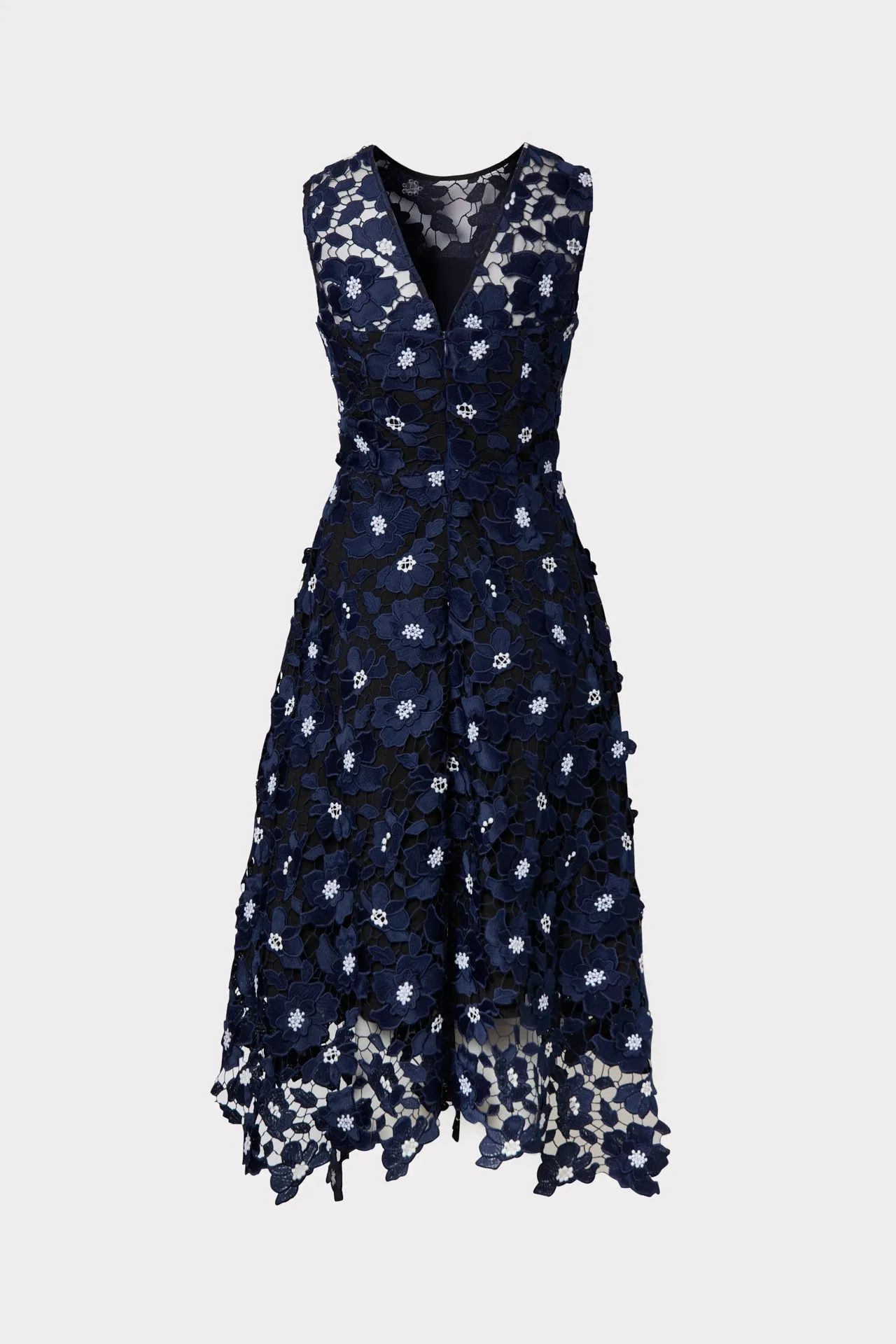 Annemarie 3D Poppy Lace Dress