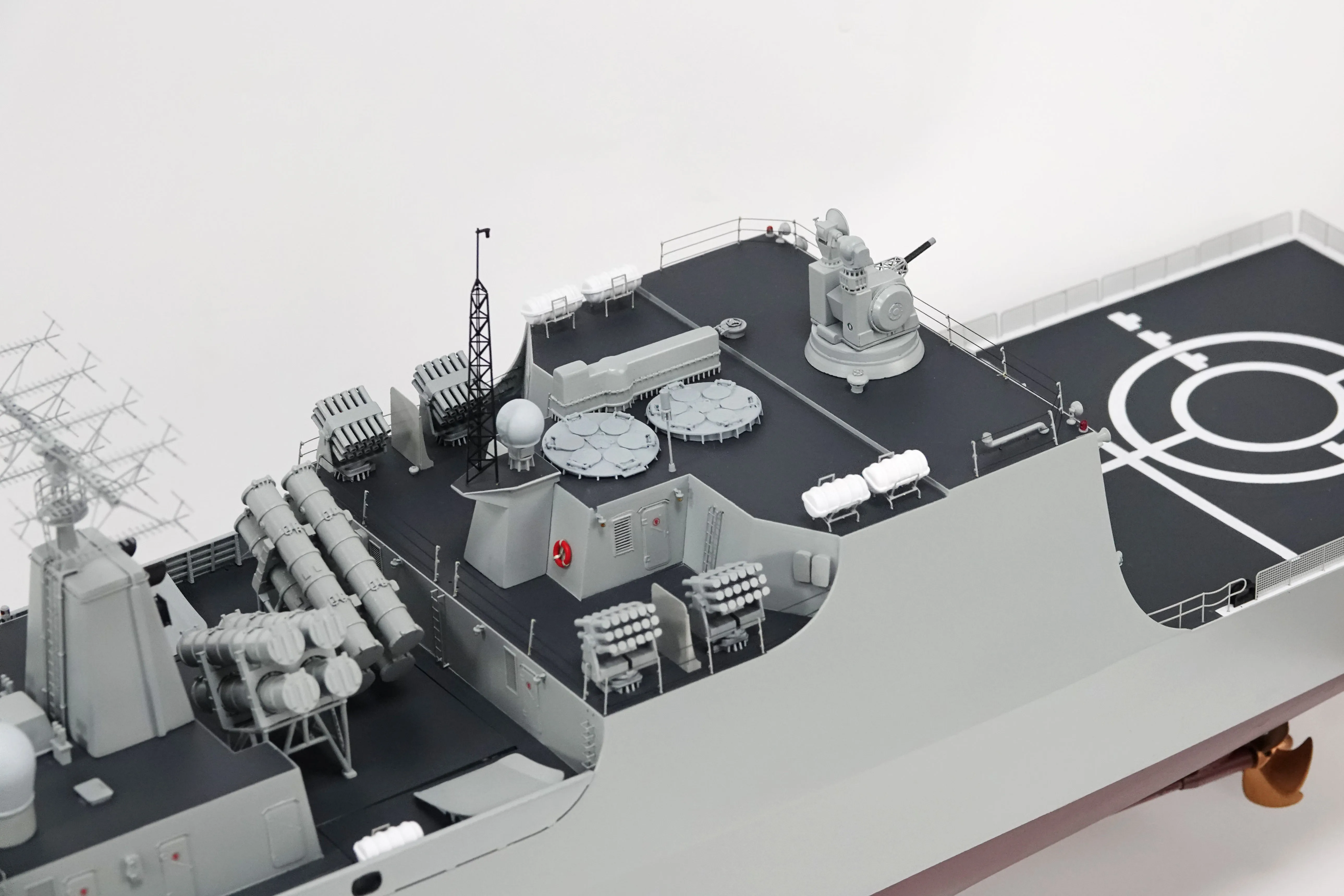 Arkmodel 1/100 Type 052C Lanzhou Class Aegis Guided Missile Destroyer Ship Model Kit No.7568K