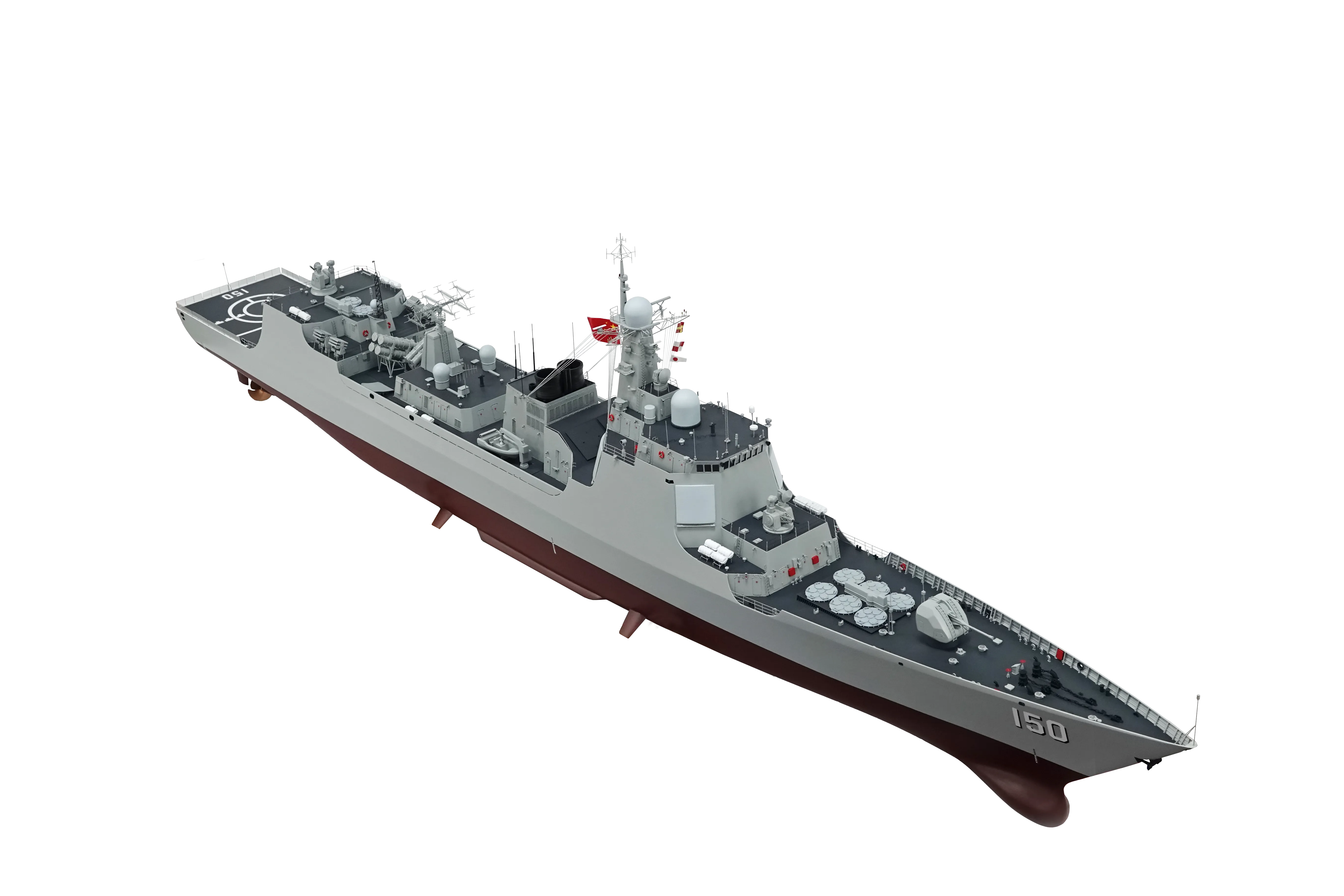 Arkmodel 1/100 Type 052C Lanzhou Class Aegis Guided Missile Destroyer Ship Model Kit No.7568K