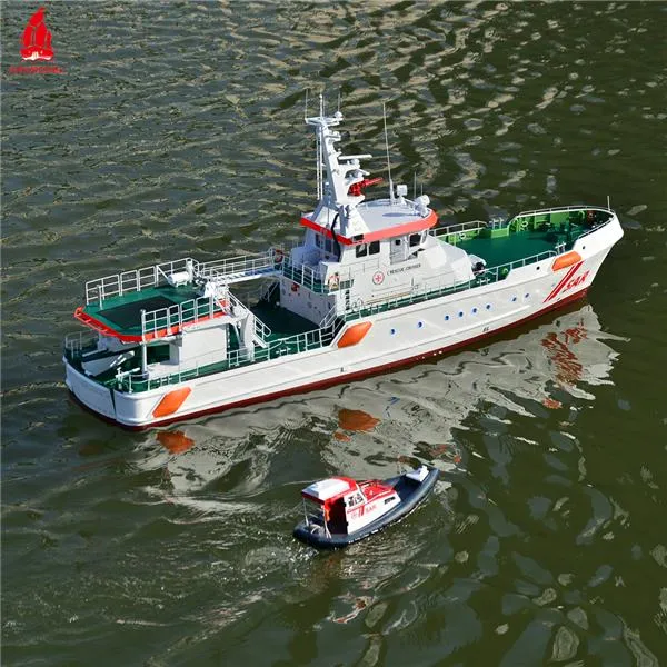 Arkmodel 1/25 SAR Harro Koebke SK32 Rescue Model Mother and Daughter Ship All in One KIT No.7584K