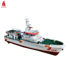 Arkmodel 1/25 SAR Harro Koebke SK32 Rescue Model Mother and Daughter Ship All in One KIT No.7584K