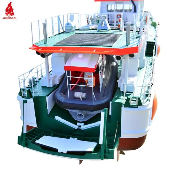 Arkmodel 1/25 SAR Harro Koebke SK32 Rescue Model Mother and Daughter Ship All in One KIT No.7584K