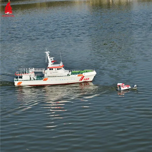 Arkmodel 1/25 SAR Harro Koebke SK32 Rescue Model Mother and Daughter Ship All in One KIT No.7584K