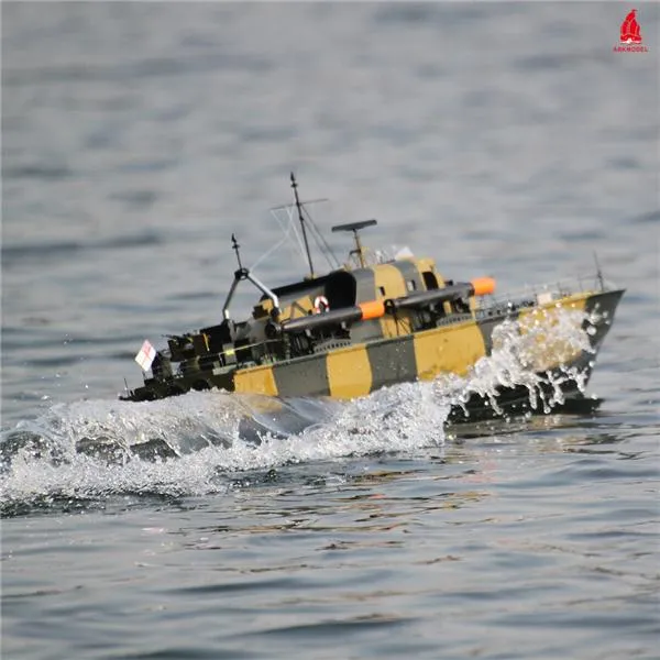 Arkmodel 1/32 Vosper Torpedo Boat Perkasa Fast Patrol Warship High-Speed Boats KIT No.7564K