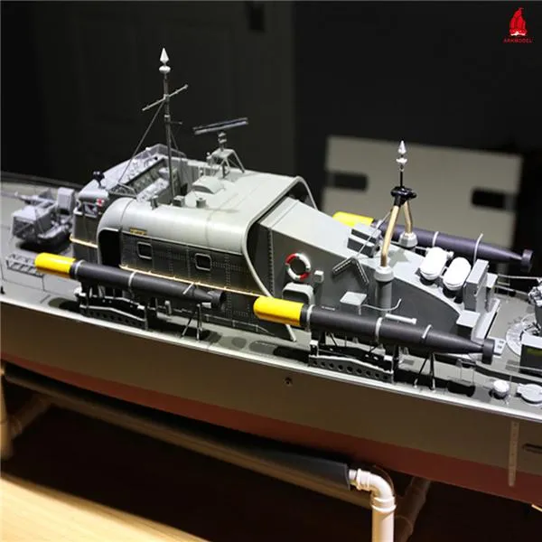 Arkmodel 1/32 Vosper Torpedo Boat Perkasa Fast Patrol Warship High-Speed Boats KIT No.7564K