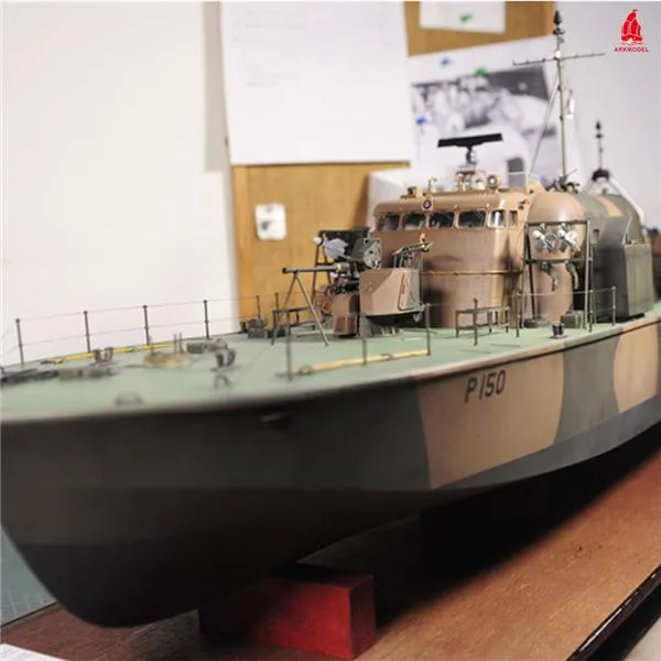 Arkmodel 1/32 Vosper Torpedo Boat Perkasa Fast Patrol Warship High-Speed Boats KIT No.7564K