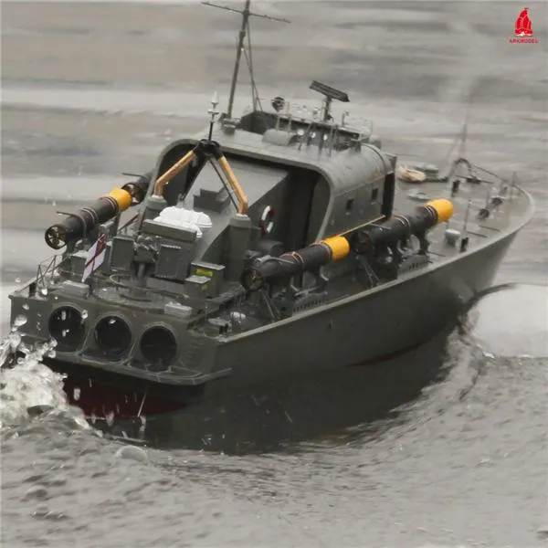 Arkmodel 1/32 Vosper Torpedo Boat Perkasa Fast Patrol Warship High-Speed Boats KIT No.7564K