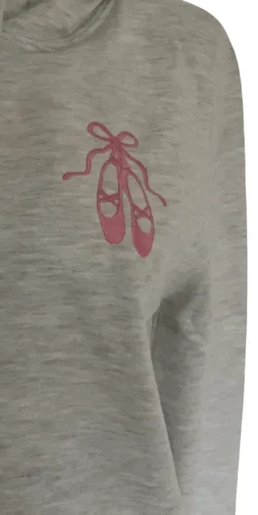 Ballet Shoes Dance Embroidered Personalised Children's Sweatshirt