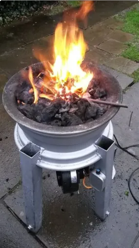 Blacksmith Homemade Forge Plans DIY Build Your Own Portable Blacksmithing