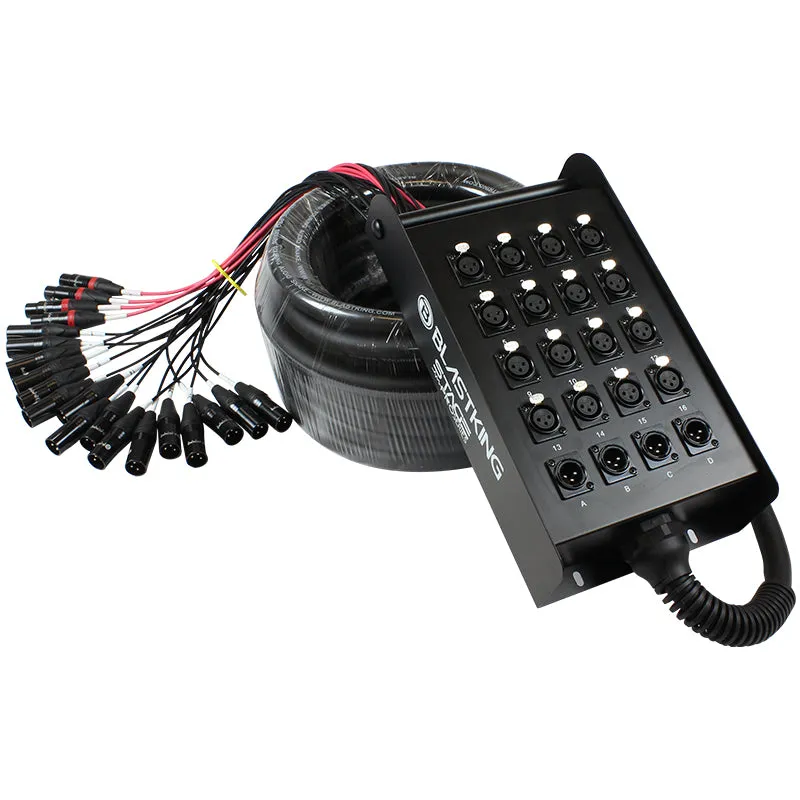 Blastking Stage / Studio Snake Cable 16×4, 50 Ft. – SPS16X4-50