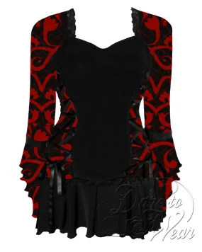 Bolero Top in Femme Fatale