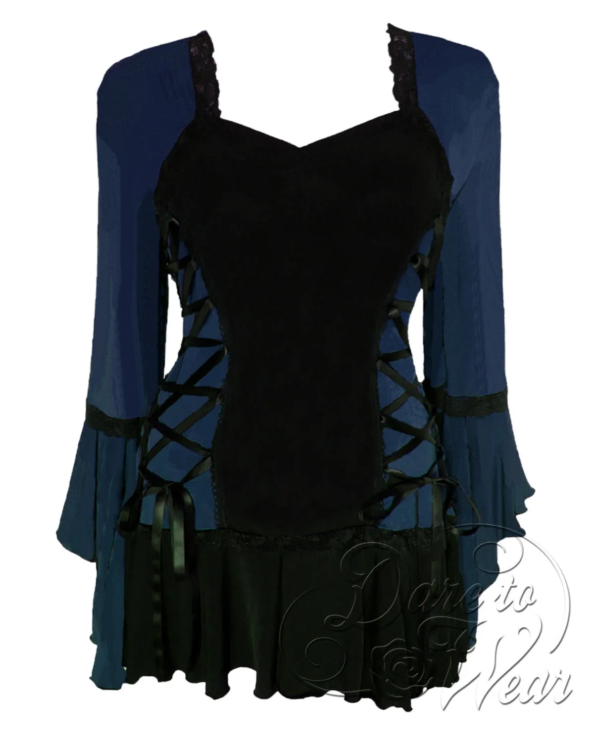 Bolero Top in Midnight