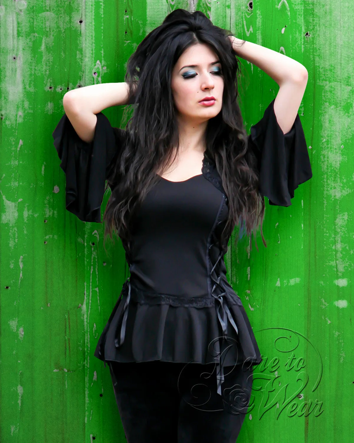 Bolero Top in Midnight