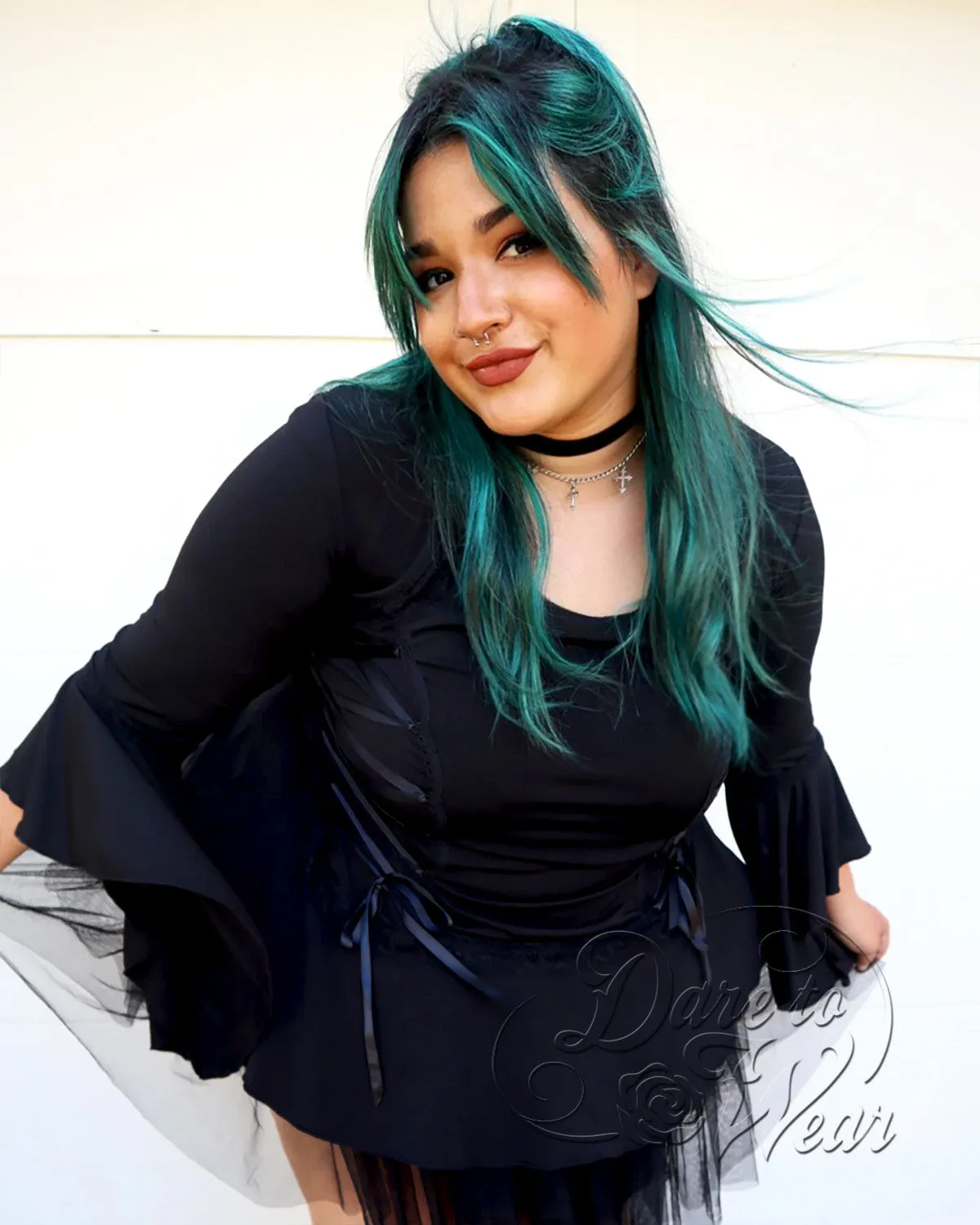 Bolero Top in Midnight