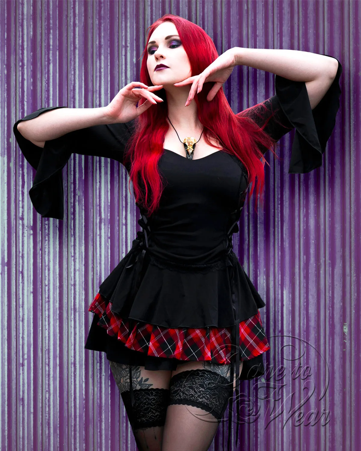 Bolero Top in Red Queen