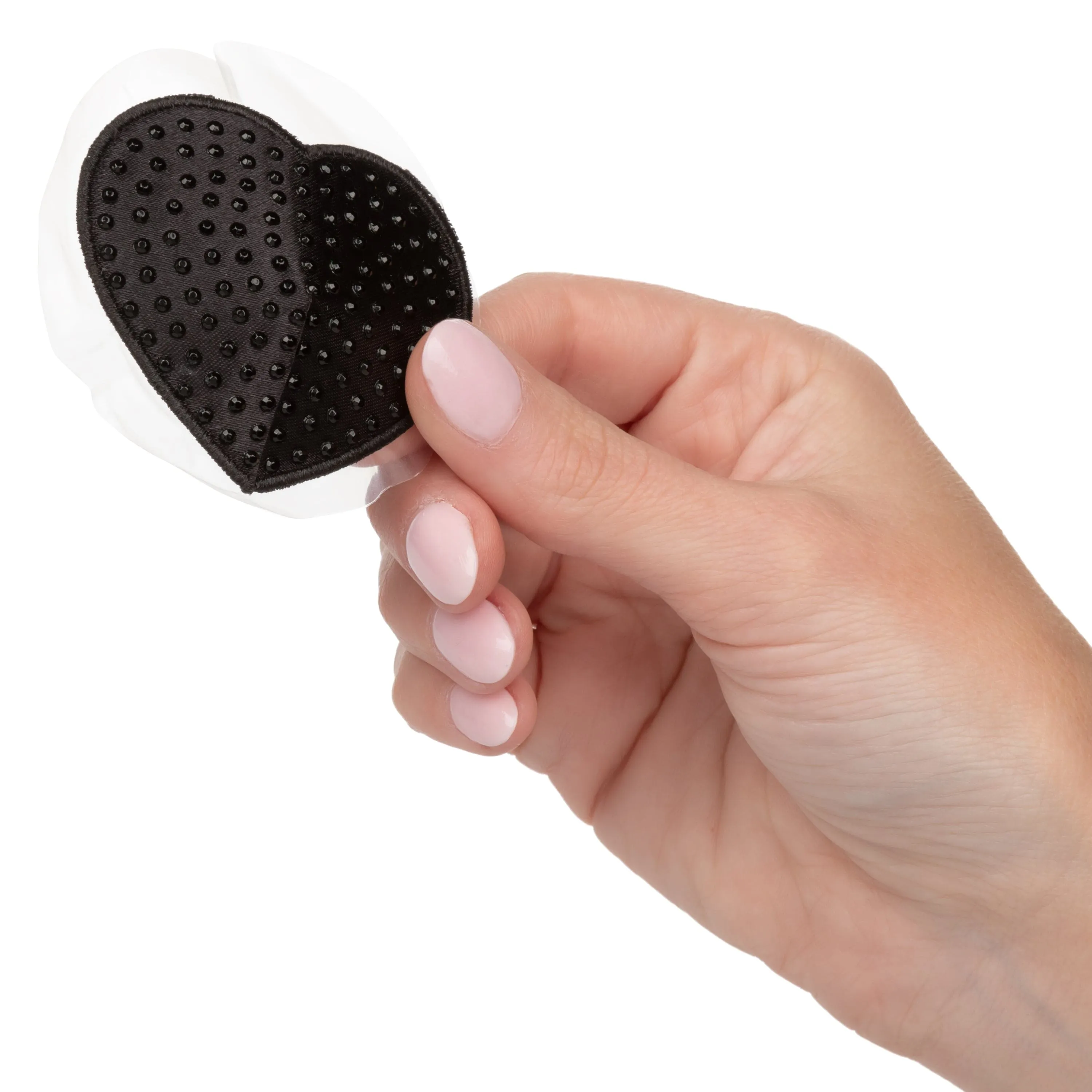 California Exotics - Radiance Heart Pasties Nipple Covers (Black)