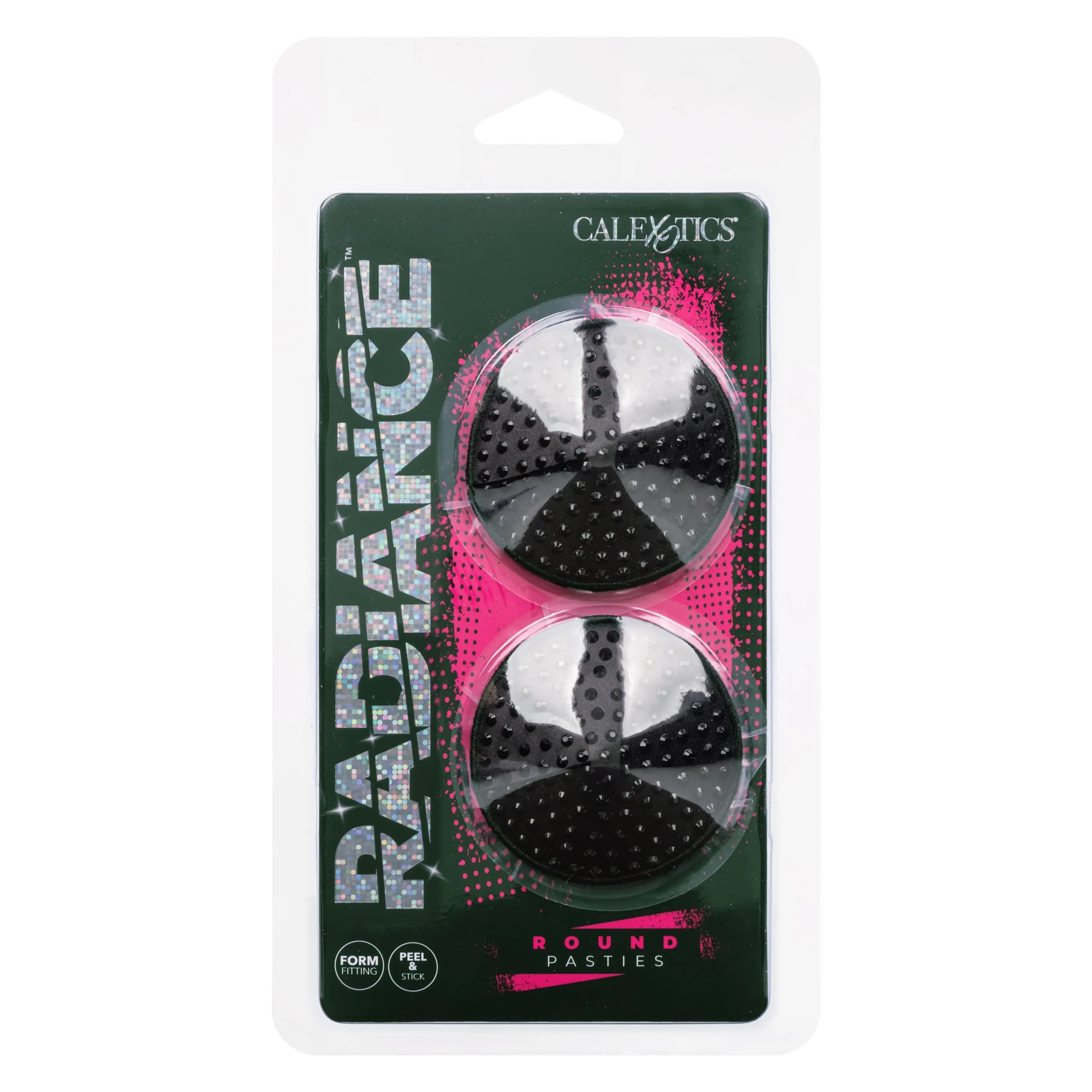 California Exotics - Radiance Round Pasties Nipple Covers (Black)