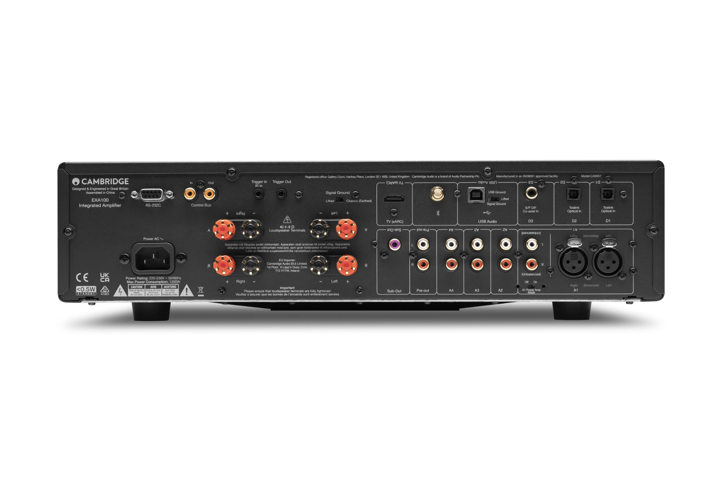 Cambridge Audio EXA100 Stereo Integrated Amplifier
