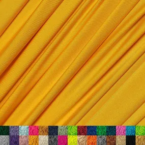 Canary Yellow Luxury Jordan Nylon Spandex Fabric By The Yard