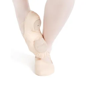 Capezio - Child Hanami Canvas Split Sole Ballet Shoe - light pink