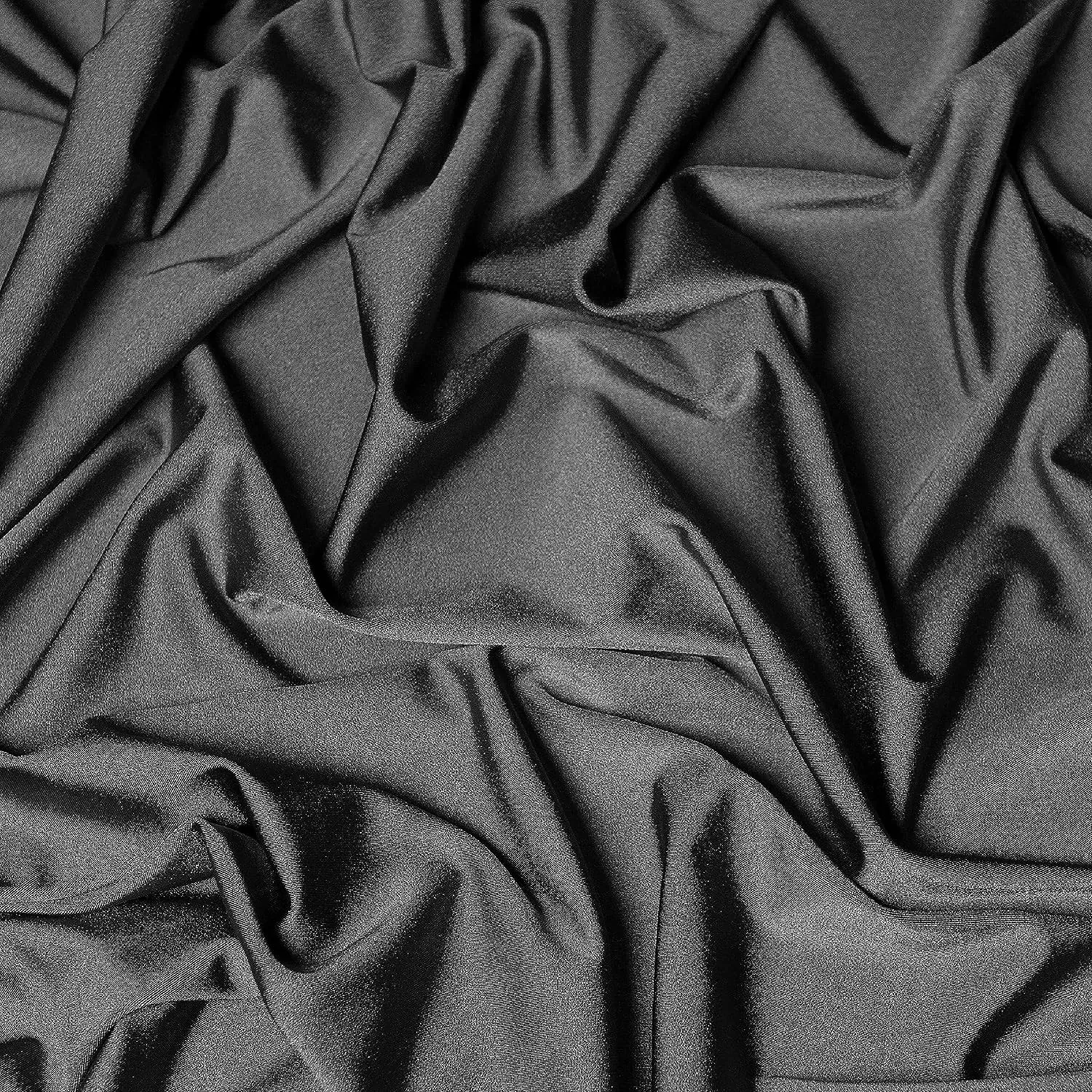 Charcoal Luxury Jordan Nylon Spandex Fabric By The Yard