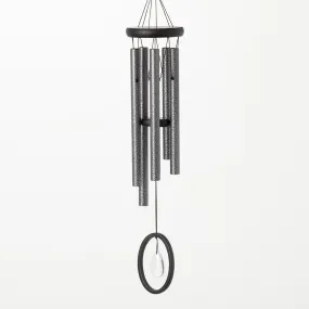 Chimes of Crystal Silence™ - Antique Silver, Small