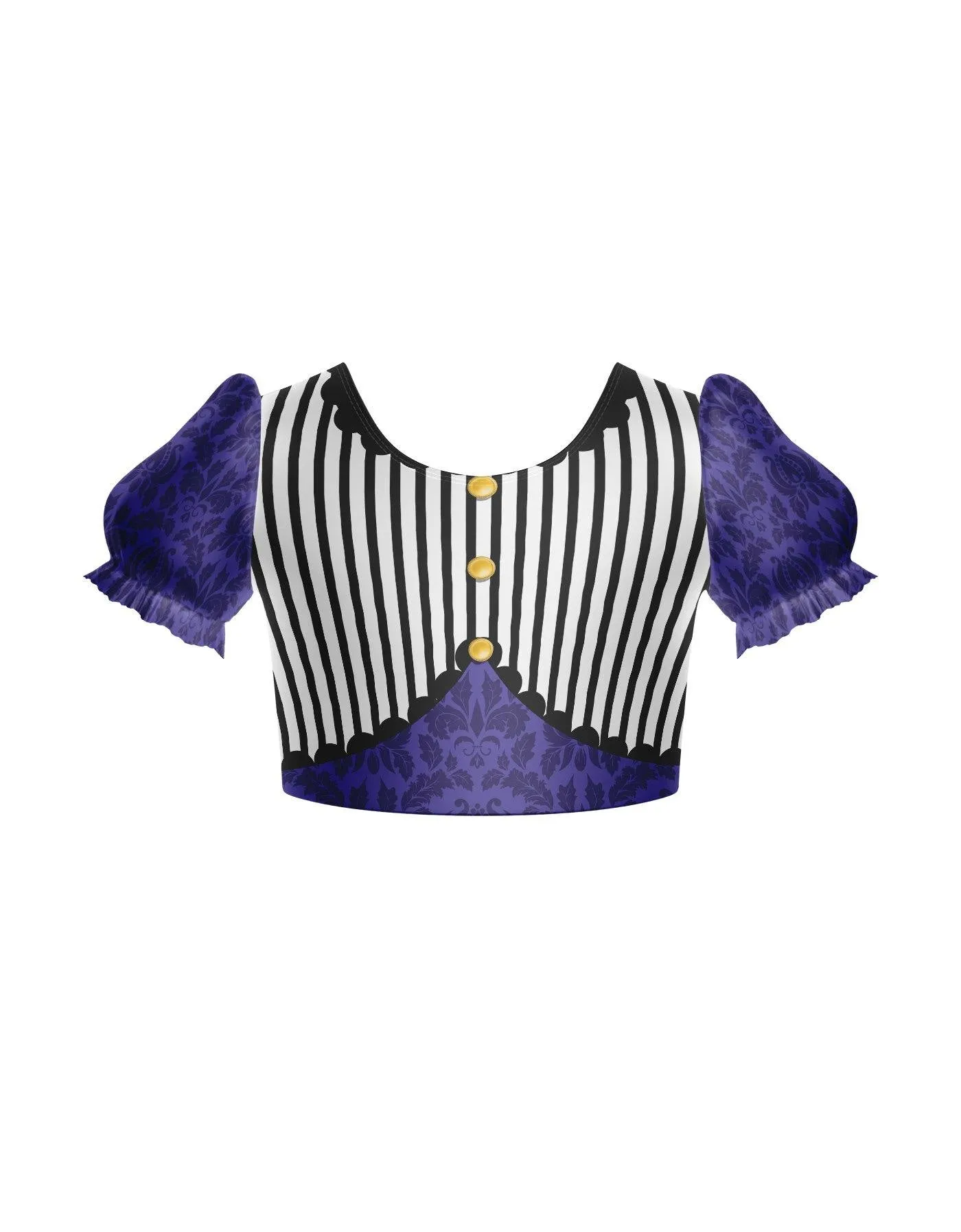 Cirque Puff Sleeve Crop Top