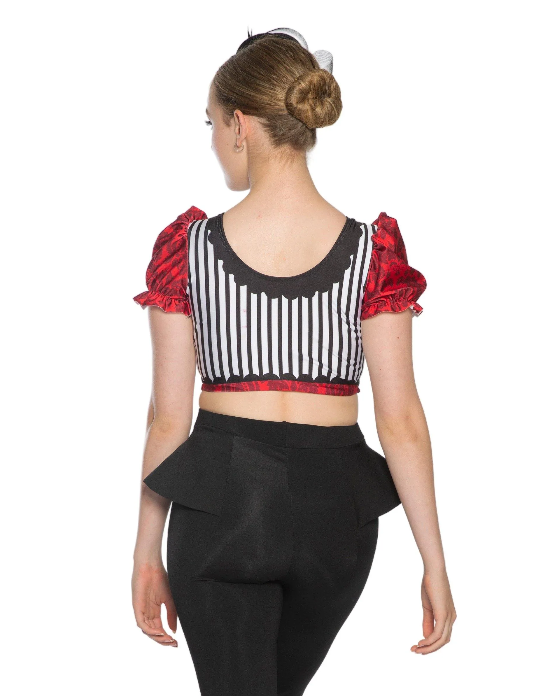 Cirque Puff Sleeve Crop Top