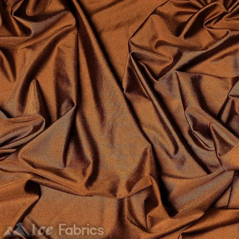 Copper Luxury Jordan Nylon Spandex Fabric By The Yard