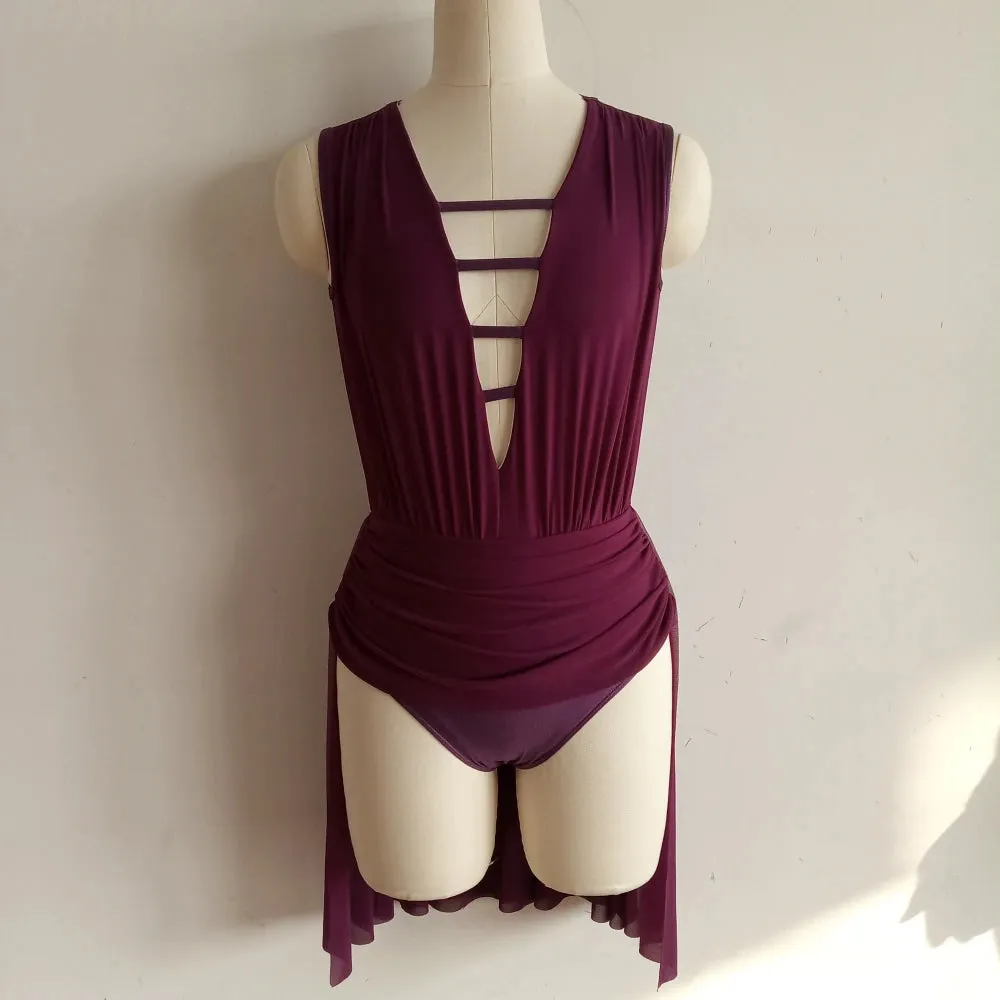 #D635-A ADULT Nylon/Lycra Mesh Modern- Ballet
Dance School Troupe Performance Costume