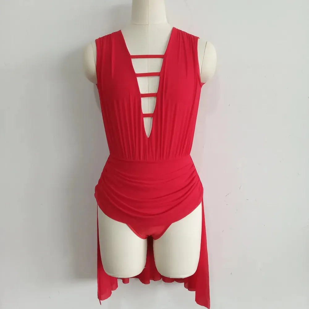 #D635-A ADULT Nylon/Lycra Mesh Modern- Ballet
Dance School Troupe Performance Costume