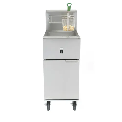 Dean SR114E Electric Fryer - (1) 40 lb. Vat, Floor Model, 208V/1PH | Denson CFE