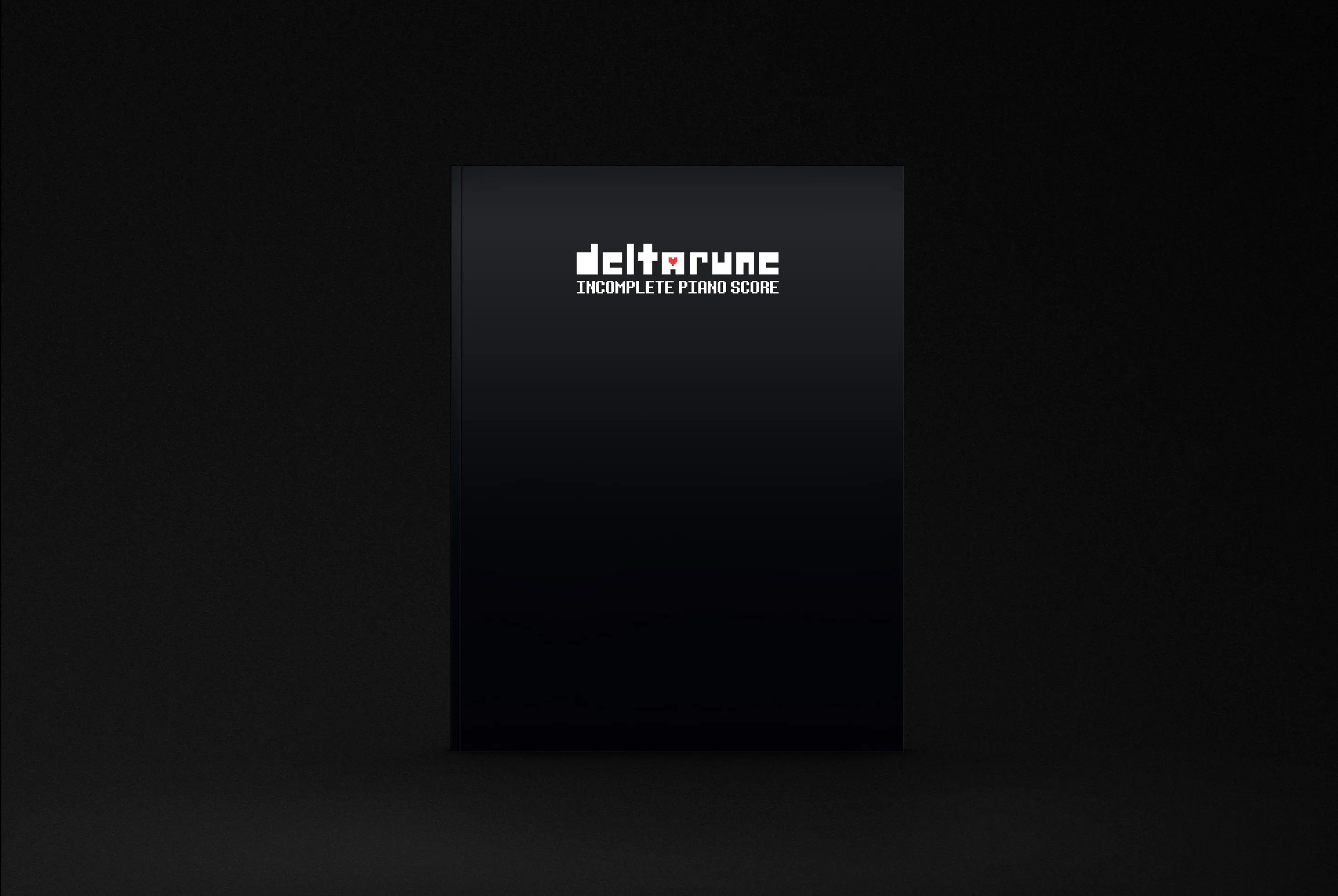 DELTARUNE Chapter 1 Piano Score (Sheet Music Book)