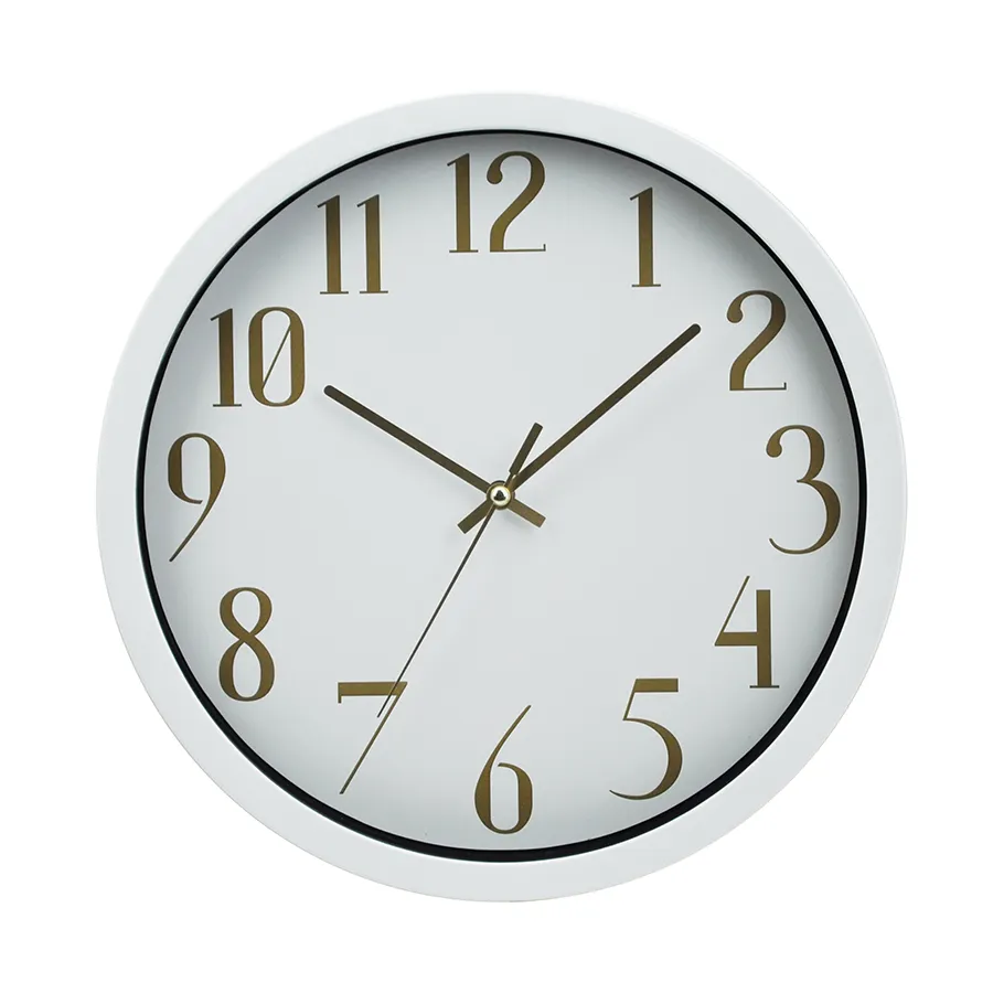 Eilin White Wall Clock