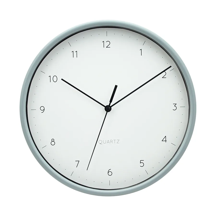 Evin Grey Wall Clock