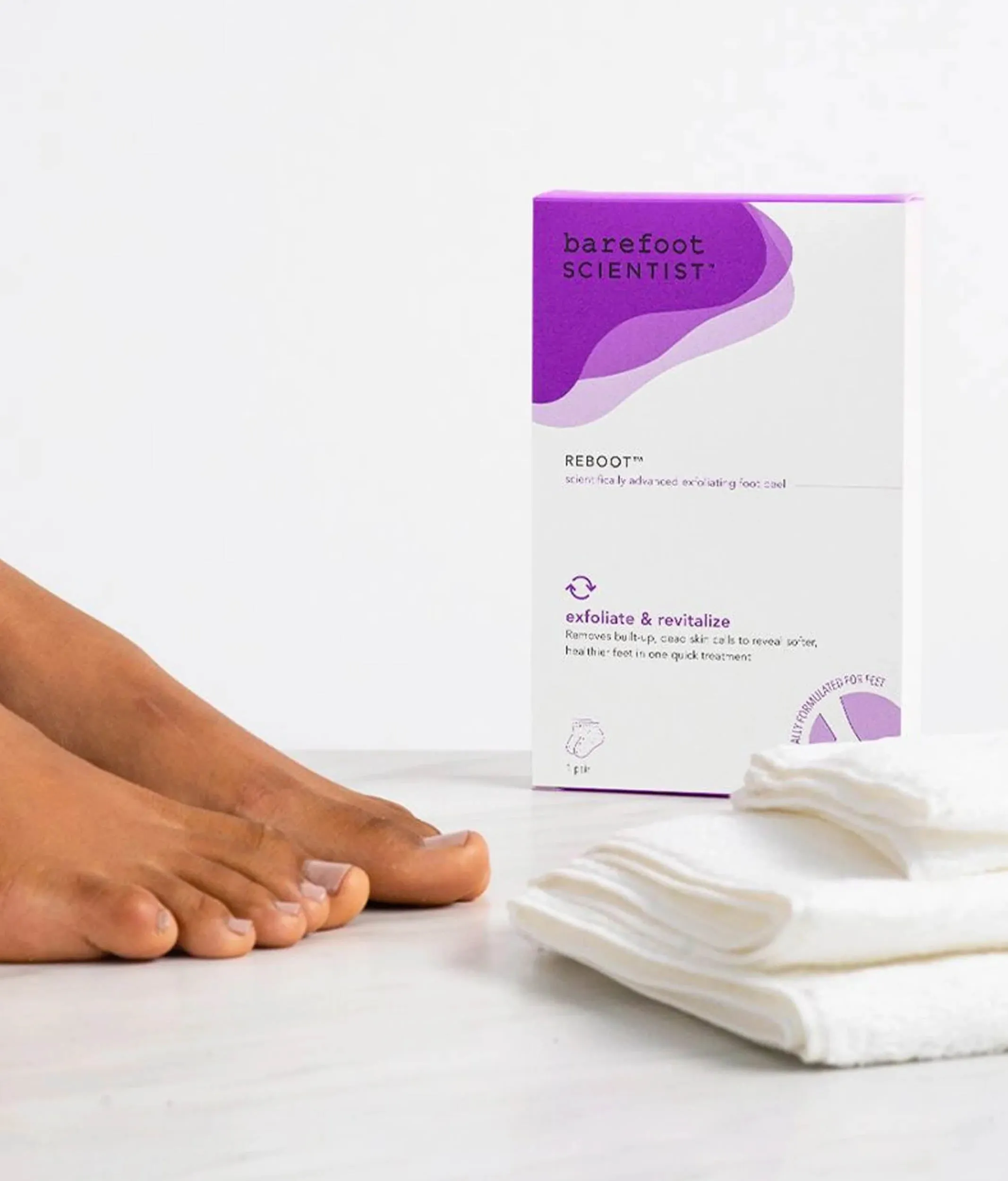 Exfoliating Foot Peel, Reboot - BRT01
