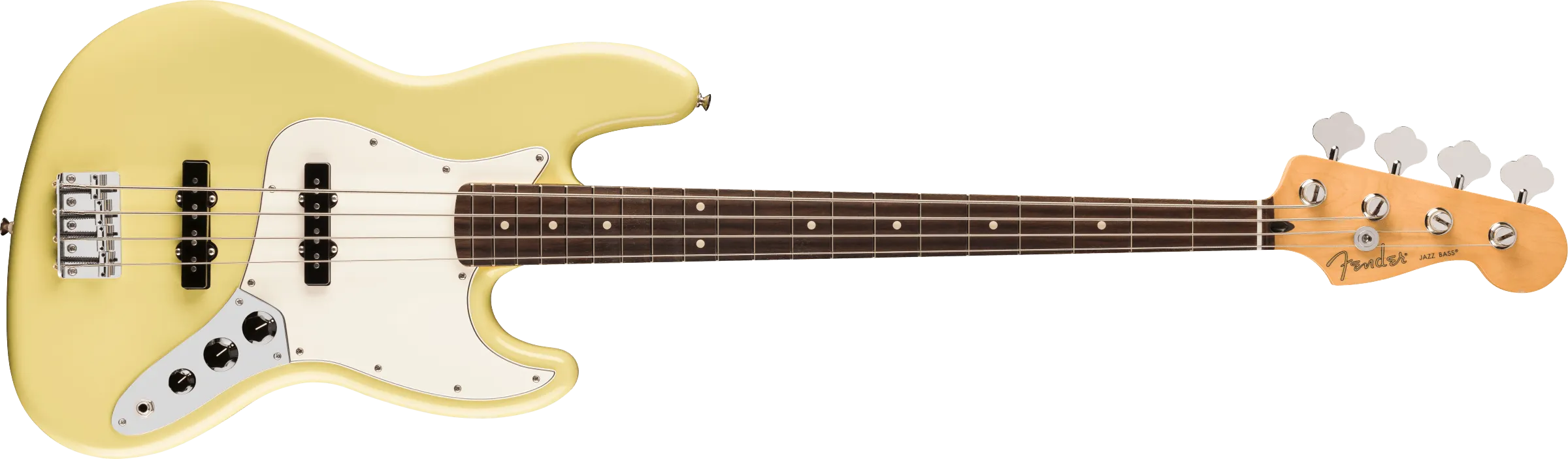 Fender Player II Jazz Bass Rosewood FB, Hialeah Yellow