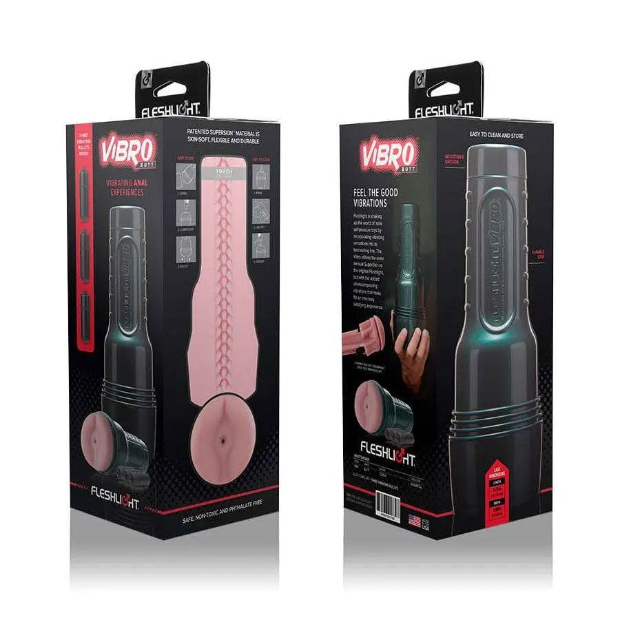 Fleshlight Vibro Butt Vibrating Male Masturbator