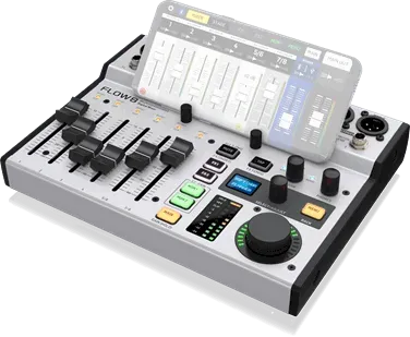 FLOW-8 8CH DIG. USB MIXER W/ BLUETOOTH