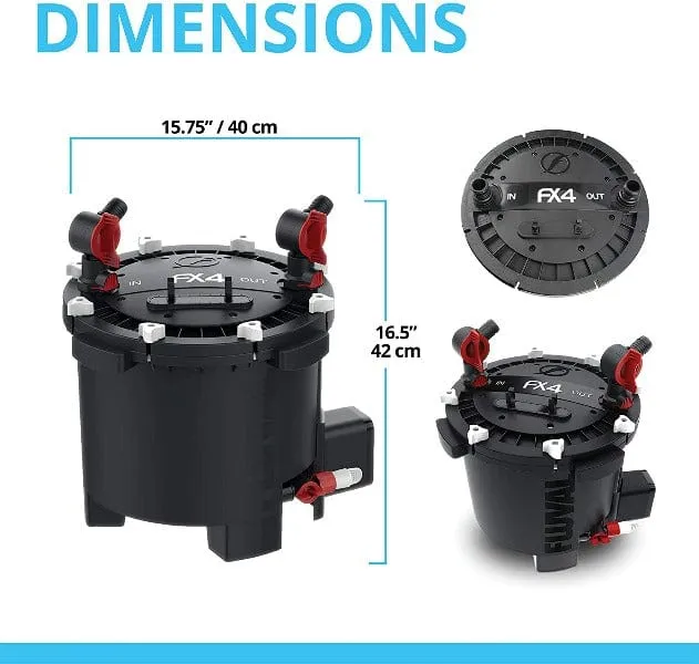 Fluval FX4 High Performance Canister Filter