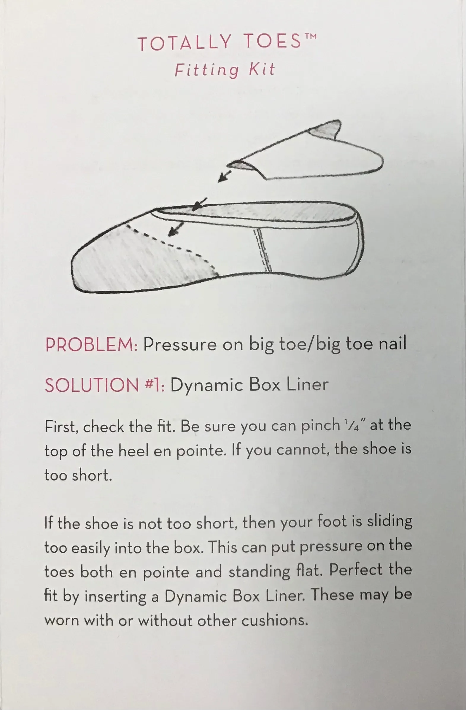 Gaynor Minden - Totally Toes Fitting Kit (SA-F-103/104/105)
