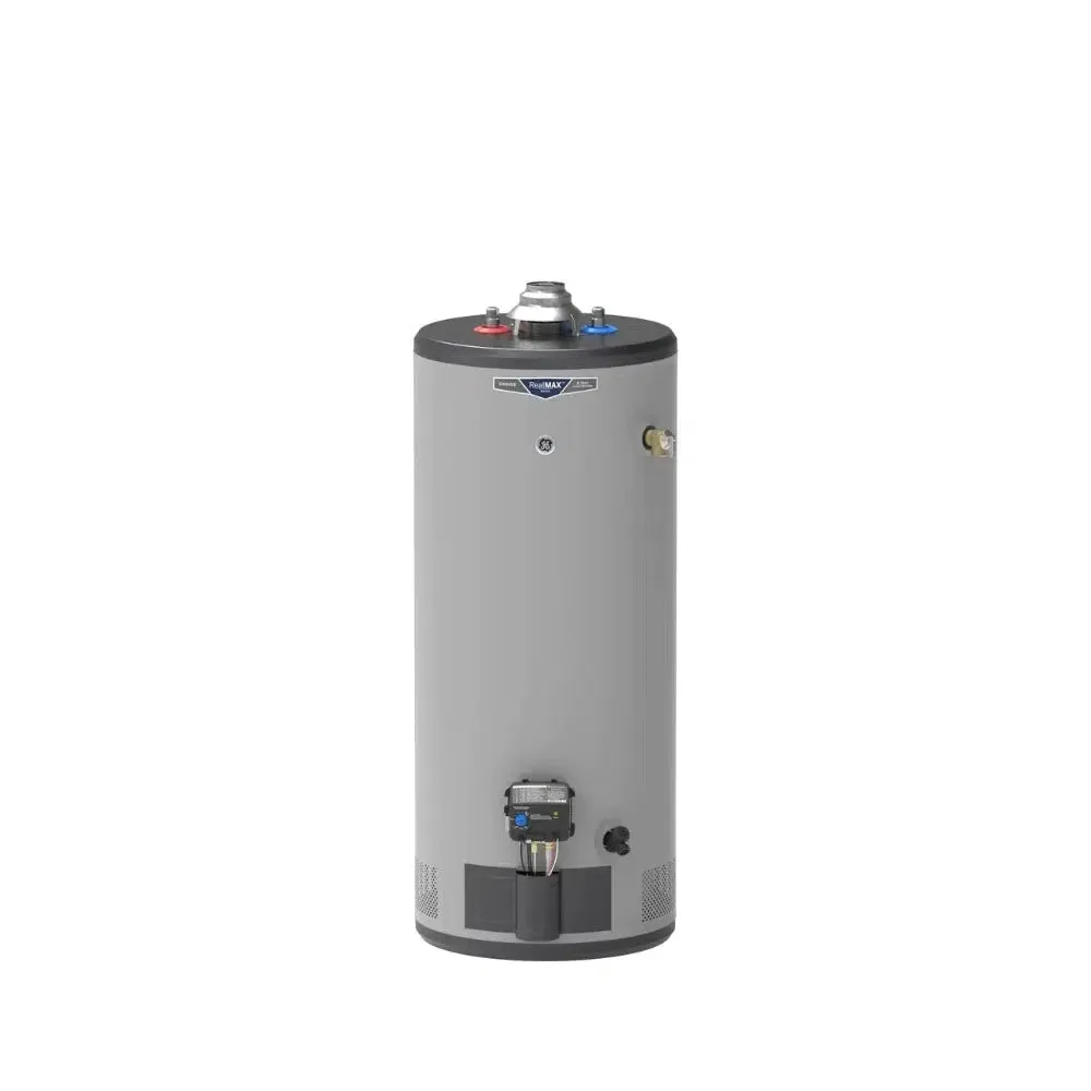 GE RealMAX Atmospheric 30 Gallon Capacity 31,500 BTU Heating Input Short Liquid Propane Water Heater